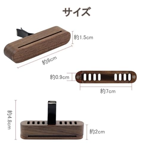 YFFSFDC 車用アロマディフューザー クリップ式