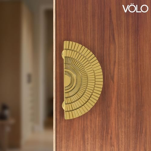 Image of VOLO Main Door Handle - Heavy Duty Pull Handle for Wooden & Glass Doors in Home, Office & Hotel Use (Model: S-626) - Pack of 1 Set (Gold - 96MM)