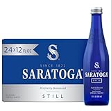 Saratoga Natural Spring Water - 12 oz. (Non-Carbonated, Pack of 24)
