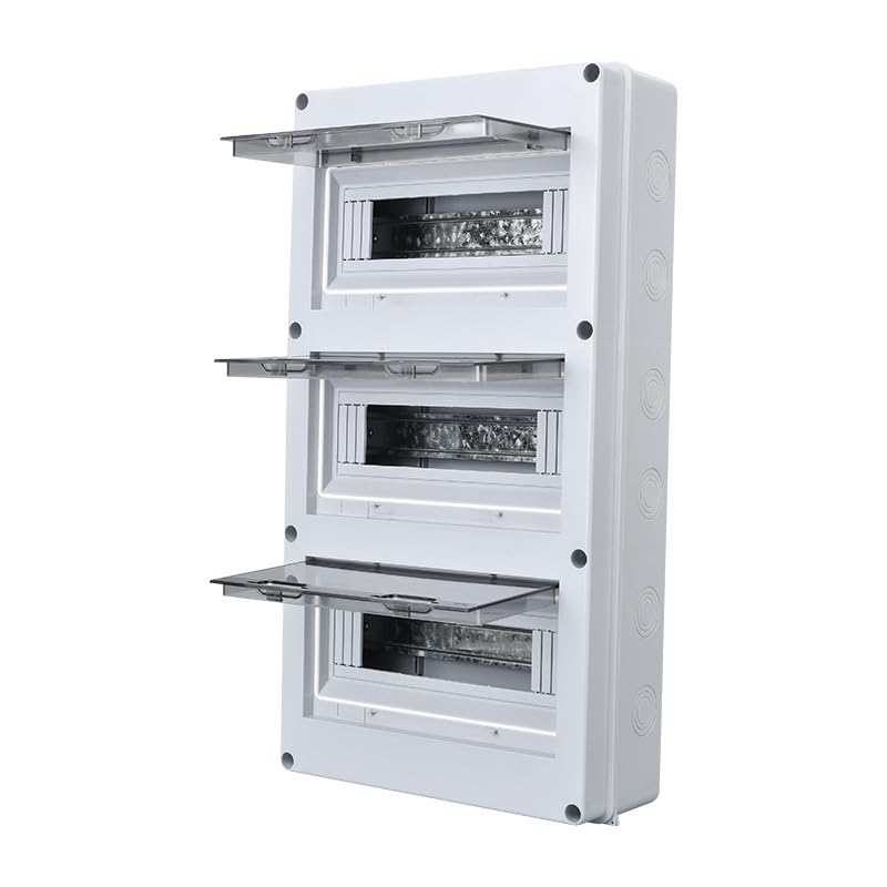 Coffret Electrique Etanche Exterieur Boîtier IP66 36 Modules 3 Rangées