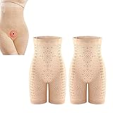 Formadores únicos de reparación de Fibra de iontech, Control tumoral de combustión de Grasa de Iones Negativos de oxígeno de infrarrojo lejano y Ropa de desintoxicación (One Size,2pcs Skin Color)