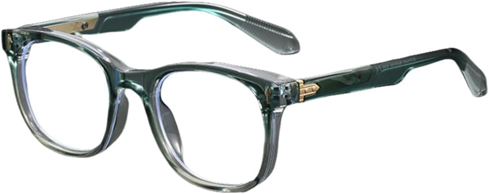 Retro Men Fashion Anti Blue Light Eyeglasses Rivets Punk Eyewear