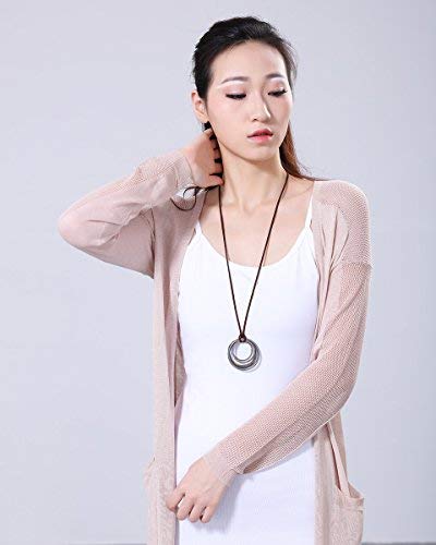 Coostuff Anna Beautiful Woman Jewelry Statement Necklaces & Pendants Vintage Long Necklace Women Gift Colar Choker #TOP3