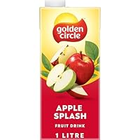 Golden Circle Apple Splash Fruit Drink Flavoured Tetra Drink Carton No Artificial Colours, Flavours or Preservatives 1L