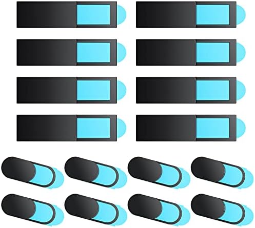 ZOLISCHE 16 Packs Webcam Cover Slide Ultra Thin Design Camera Blocker 2 Styles Privacy Cover for Laptop PC Macbook iMac iPad Smartphone Protect Your Privacy and Security