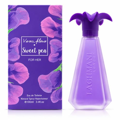 Image of Vera fleur Sweet Pea for her Eau de Parfum Women 100ml by Modaleo Collections UK