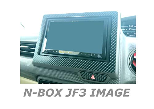 Amazon.co.jp: N-BOX JF3 JF4 用 (Y2017-2023) 4Dブラック カーボン 調