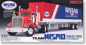イマイ 1/28 Team NISMO (ニスモ) トレーラートラック プラモ Amazon | 1/28 Team NISMO(ニスモ) トレーラートラック | プラモデル 通販