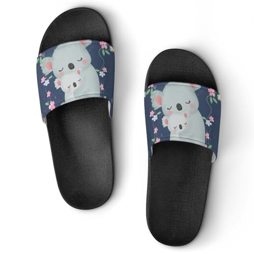Chaussons de maison koala : sandales confortables pour vos matins doux