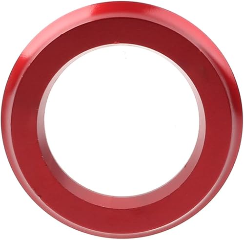 Miniatura 6 de FSFY Aluminum Ignition Key Switch Bezel Ring Cover Cap for Kawasaki Versys 300, Versys-X 300 2017-2019, Red