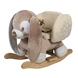 Absolute Sicherheit: Besonders stabiles Spielzeug dank Sicherheitsgurt am Sitz und breiter und massiver Konstruktion aus Holz, Holzgriffe speziell für kleine Händchen