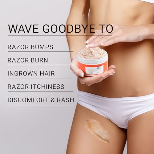 Bikini Area Exfoliator, Exfoliating Scrub for Bikini Area, Ingrown Hair Treatment for Bikini Area, Razor Bump Treatment for Bikini Area, Sugar Scrub for Bikini Area, Shaving Exfoliator Scrub for Women