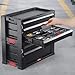 Keter 240762 5 Drawer Modular Garage & Tool Organizer, Black