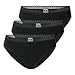 Produktbild SCHIESSER Damen Slip Rio im 3er Pack - Größe 42 in Schwarz - Atmungsaktive Baumwollslips mit Spitzenbändern am Bund - Elastisches Single-Jersey - Bequeme Unterwäsche mit komfortablem Sitz