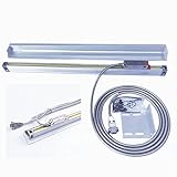 HHXXOVA 5/1/0.5/0.1um Precision Linear Ruler, 100mm-1000mm Stroke DRO Glass Sensor Lathe Encoder TTL Input Signal high Precision milling Machine (5um, Travel Length 1000mm)