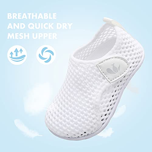 Image of FEETCITY Baby Boys Girls Water Sport Shoes Barefoot Kids Aqua Socks Quick-Dry Beach Swim Pool Shoes