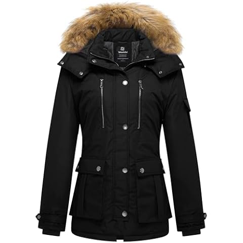 Veste Wantdo Femme Veste à Capuche Cover