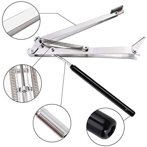 A Anleolfie Automatic Roof Vent Opener Greenhouse Accessories Solar Window Louvre Thread Opener, Up To 30Lbs (Dual Spring Opener) #TOP4