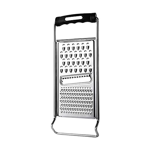 Pelapatate Multifunzione In Acciaio Inox – Sbuccia Frutta E Verdura – Design Curvo Con Foro Per Appenderlo – Colore Nero - 6
