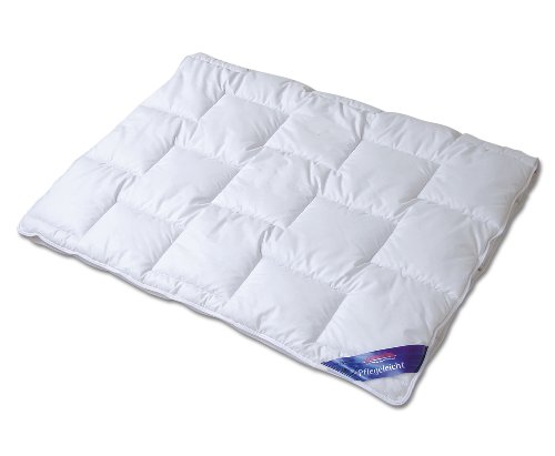 Frankenstolz Schlaf-Gut Utah Steppbett, Polyester, Baumwolle, Weiß, 155x220