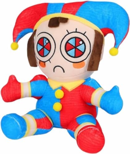 SAJISP The Amazing Digital Circus Plush,10.3" Pomni Plushies Toy Gift, Cute Stuffed Figure Doll for Kids and Adults, Birthday Halloween Christmas Choice for Boys Girls - 2