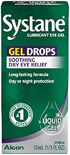 Systane Lubricant Eye Gel Drops 10 ml, 2 Count