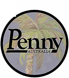 13cmx12.8cm for Penny Australia Palm Tree Car Sticker Auto Refrigerator Decal Creative