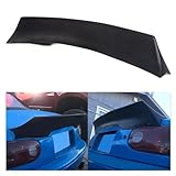 Kojem Rear Trunk Spoiler Tailgate Lip Ducktail Wing Kit Compatible with 1990-1997 Mazda Miata 2-Door ABS Plastic Black