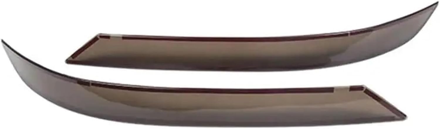 for Bentley Bentayga 2021-2024 ABS Smoked Car Rear Fog Light Lamp Cover Trim Sticker A Pair