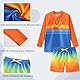 UV Set Jungen Badeshirt Zweiteilig Langarm Schwimmshirt Jungen Baby Beach Shorts Kinder Badeanzug 86 92/1-2 Jahre
