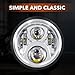 TRUCKMALL 7 Inch LED Headlight Fog Passing Lights for Touring Road King Ultra Classic Electra Street Glide Tri CVO Heritage Softail Slim Deluxe Fatboy