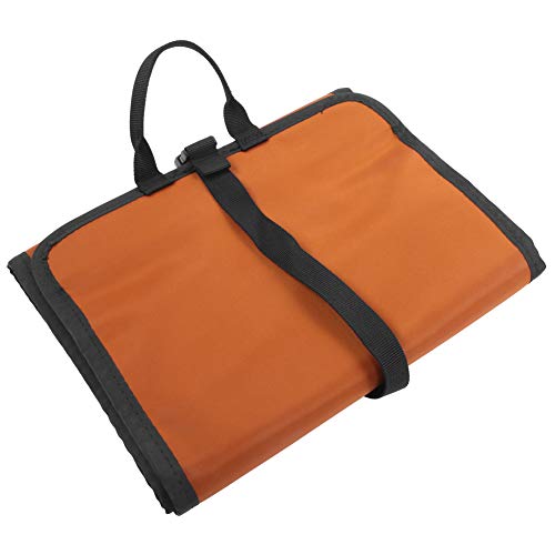Bolsa de escalada en roca naranja de nailon resistente para colgar material rápidamente 5