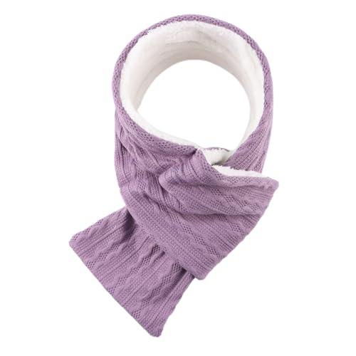 OMUKY Unisex Winter Knit Warm Scarves Thick Fleece Scarf Cold Weather Soft Neck Warmer for Women...