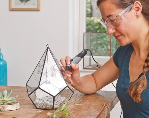 Dremel 2050-15 Stylo+ Versatile Craft Rotary Tool, Wood Carving Detail Tool With Dremel 729-01 Carving & Engraving Rotary Tool Accessories #TOP2