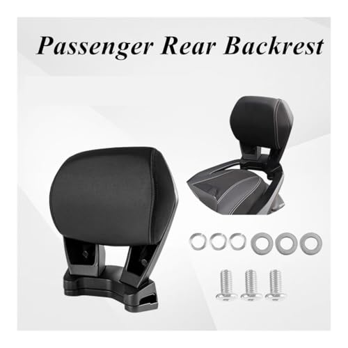 Dossier passager moto NMAX 155 2025 en cuir PU - 2