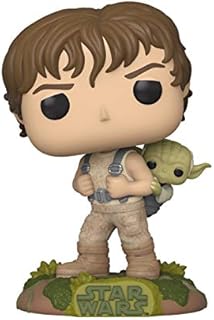 Funko POP Vinyl: Star Wars - Training Luke Skywalker with Baby Yoda On His Back In A Sack Collectible Toy - Funko POP! 46768