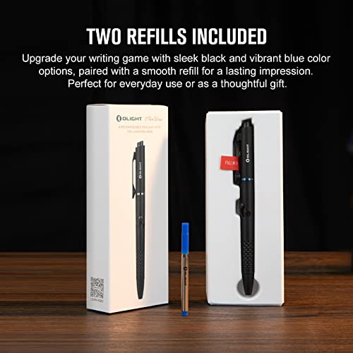 OLIGHT O'Pen Glow 120 Lumens LED Pen Light with Green Beam, Rechargeable EDC Flashlight for Writing, Work, Adventure, Professional Business (Black) - Image 9