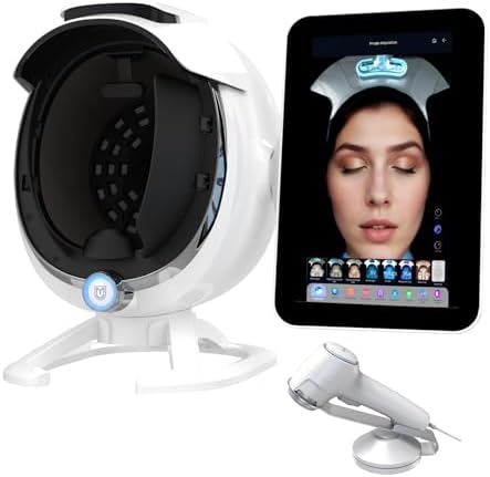 Máquina de análise de pele facial profissional - Scanner de 39.6 ...