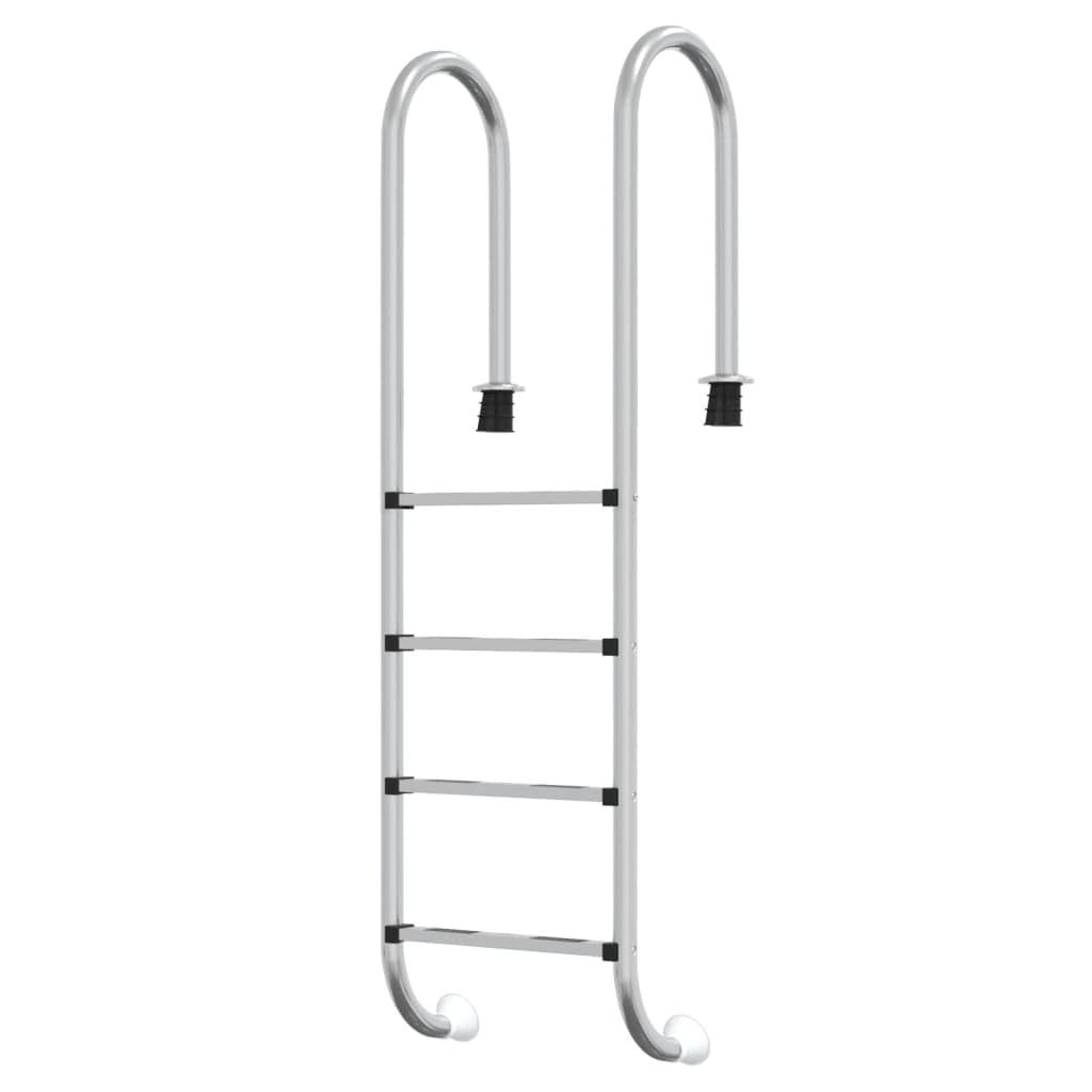 Générique Échelle de Piscine 54x38x184,5 cm Acier Inoxydable 304,Maison & Jardin,Piscine & Spa,Accessoires pour piscines & spas,Échelles, escaliers & rampes de Piscine,Argent,9.8 KG,93453