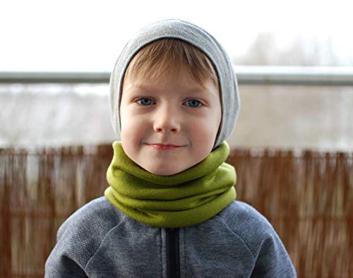 Engel 70% Organic Wool 30% Silk Baby Hat (74/80 (6-12 Months), Grey Melange) #TOP2