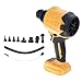 450W Cordless Blower with Brushed and Brushless Motor Option Electric Handheld Fan Tool High Speed Air Blower