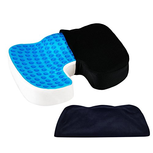 Preisvergleich Produktbild LoveHome Coccyx Gel Kissen Cool Gel (Schwarz)