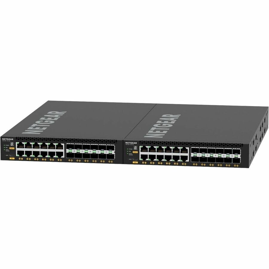 Image of NETGEAR M4350 Series M4350-12X12F 24 Port Switch XSM4324 | L3 Managed Stackable | 12x10G and 12xSFP+ | Rack-Mountable | Cloud Care's 3 Year Warranty SupportPlus Included