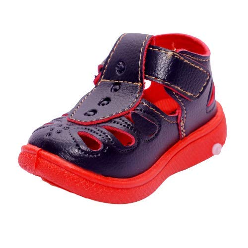 BOOMER CUBS Unisex-Child Closed Toe Navy blue & Red Sound Walking Sandal - 0-6 Months (Navy Blue & Red, 0_Months) (B08XPHD3SK) Amazon Price History, Amazon Price Tracker