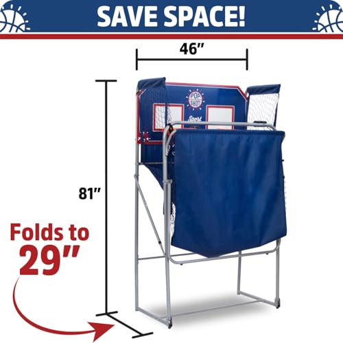 image for Pop-A-Shot - Dual Shot Sport | Arcade Basketball Game for Home | Paddl