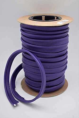 Usa Fabric Store 11-WELT-PVC-NA-PURP-PF-5YD-10 5 Yards Purple Welt Cord Vinyl Piping Marine Outdoor Upholstery Uv Edge Trim Fabric thumb #5