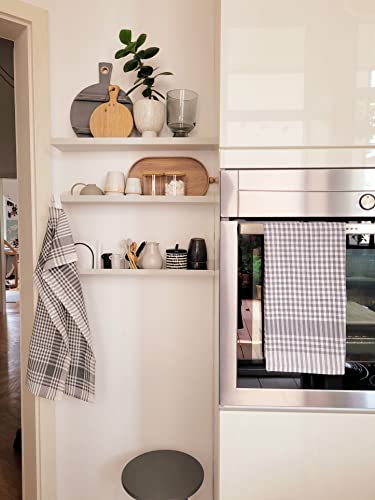 ZOLLNER 5 strofinacci da cucina, 100% cotone