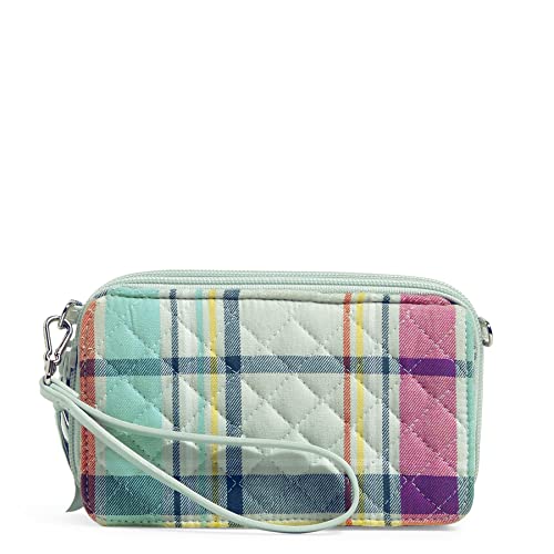 Image of Vera Bradley Women's Cotton All in One Crossbody Purse With RFID Protection