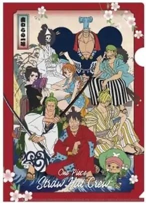 Amazon.co.jp: ワンピース クリアファイル ワノ国 麦わらの一味 公式