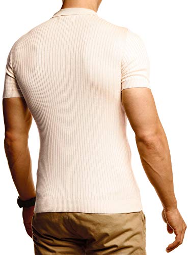 Leif Nelson LN20763 - Polo estiva da uomo a